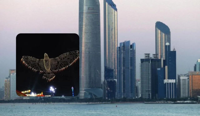 В Абу-Дабі готують найбільше у світі світлове шоу з тисячами дронів
