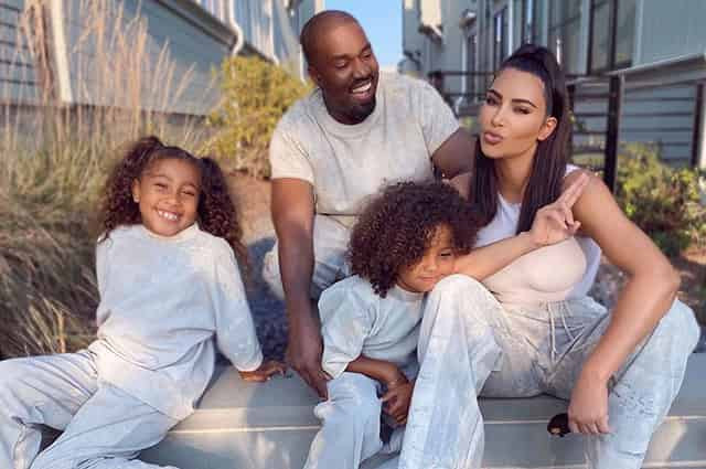 Kim Kardashian’s and Kanye West’s children don’t know about parents’ divorce