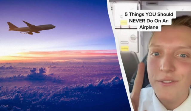 Бортпровідник пояснив, чому в жодному разі не можна притуляти голову до вікна в літаку
