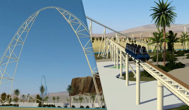 У Саудівській Аравії побудують найшвидші та найвищі американські гірки у світі
