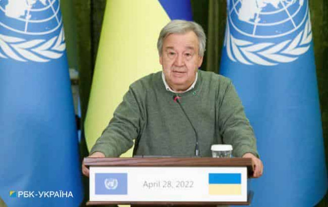 Генсек ООН впервые посетил Одессу
