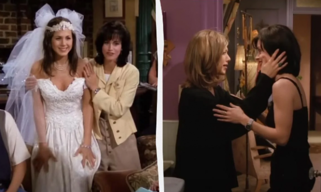 Дженніфер Еністон та Кортні Кокс 