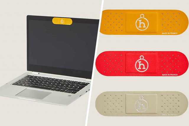 Hermes представила кожаный «пластырь» для заклеивания камеры ноутбука
