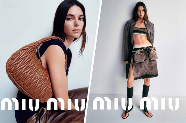 Кендалл Дженнер снялась в рекламной кампании Miu Miu
