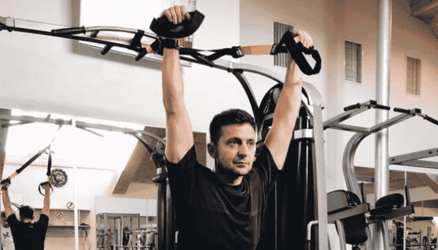 Zelensky shares photo from his morning workout
