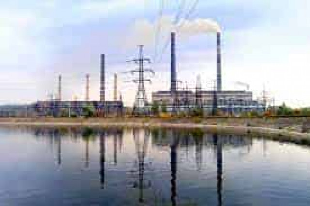 Остановлена работа Славянской ТЭС
